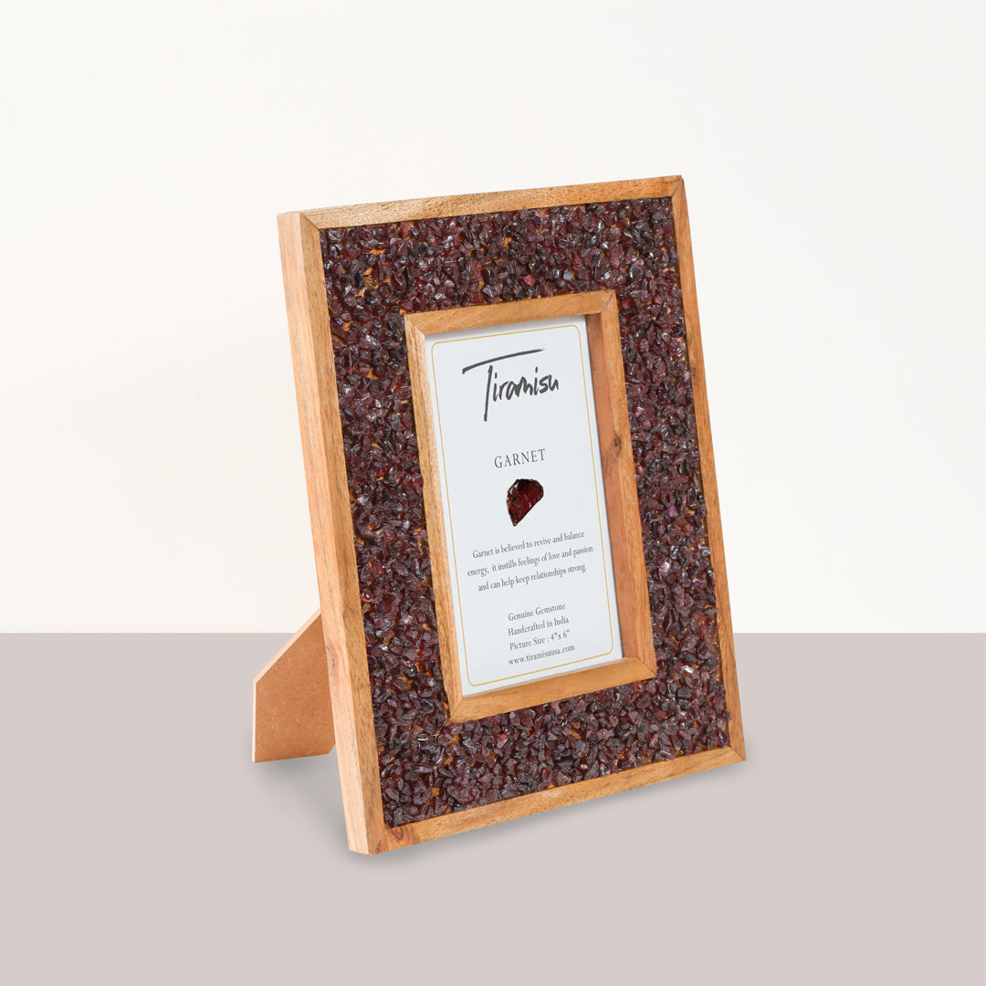 Tiramisu Ember Glow Garnet Picture Frame