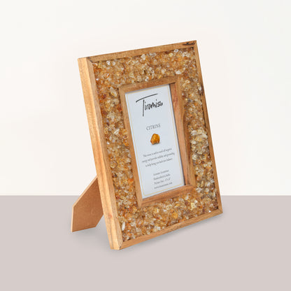 Tiramisu Sunshower Citrine Picture Frame