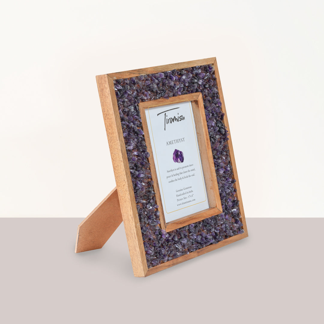 Tiramisu Purple Majesty Amethyst Picture Frame