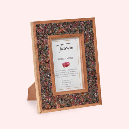 Tiramisu Winking Pink Tourmaline Picture Frame