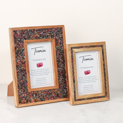 Tiramisu Winking Pink Tourmaline Picture Frame