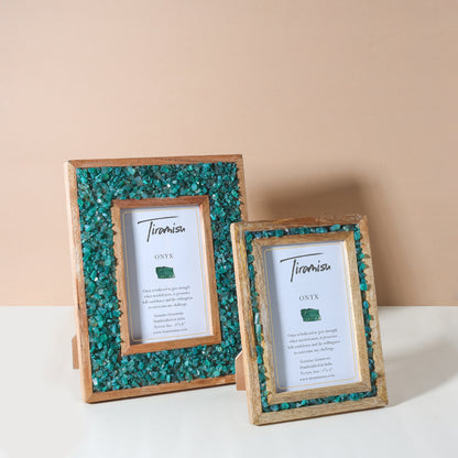 Tiramisu Sea of Green Green Onyx Picture Frame