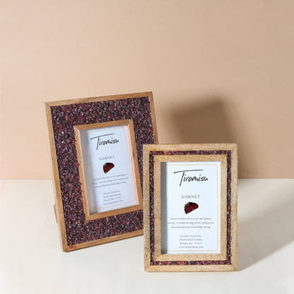 Tiramisu Ember Glow Garnet Picture Frame