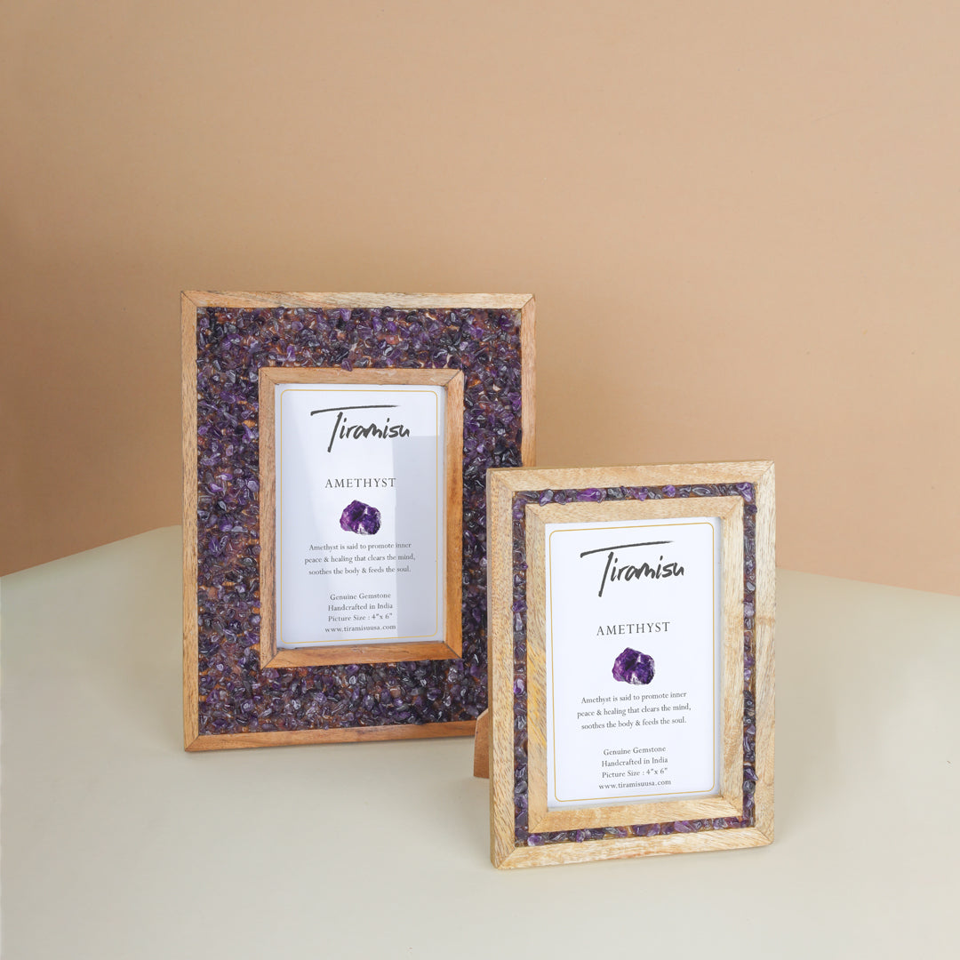 Tiramisu Purple Majesty Amethyst Picture Frame