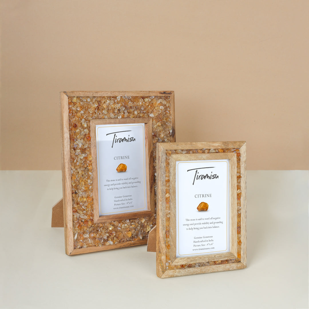 Tiramisu Sunshower Citrine Picture Frame