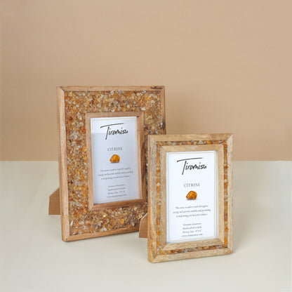 Tiramisu Sunshower Citrine Picture Frame