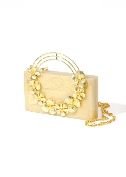 Tiramisu Floral Haven Minaudiere