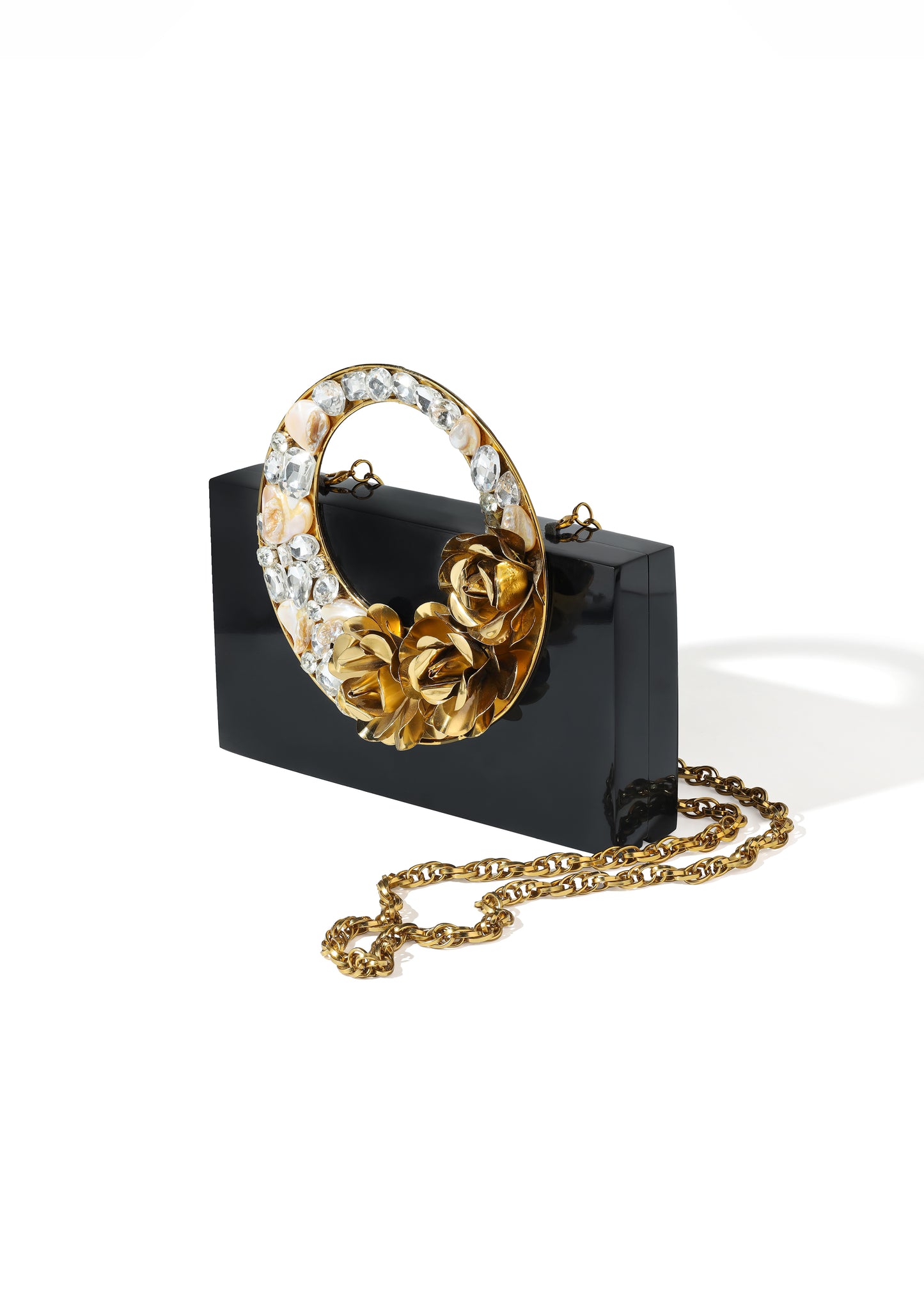 Tiramisu Blossom Circle Minaudiere