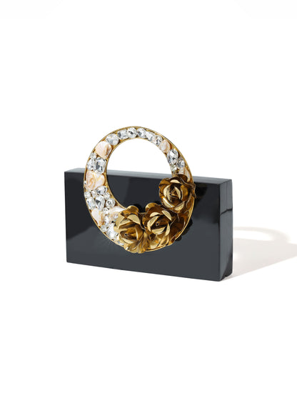 Tiramisu Blossom Circle Minaudiere