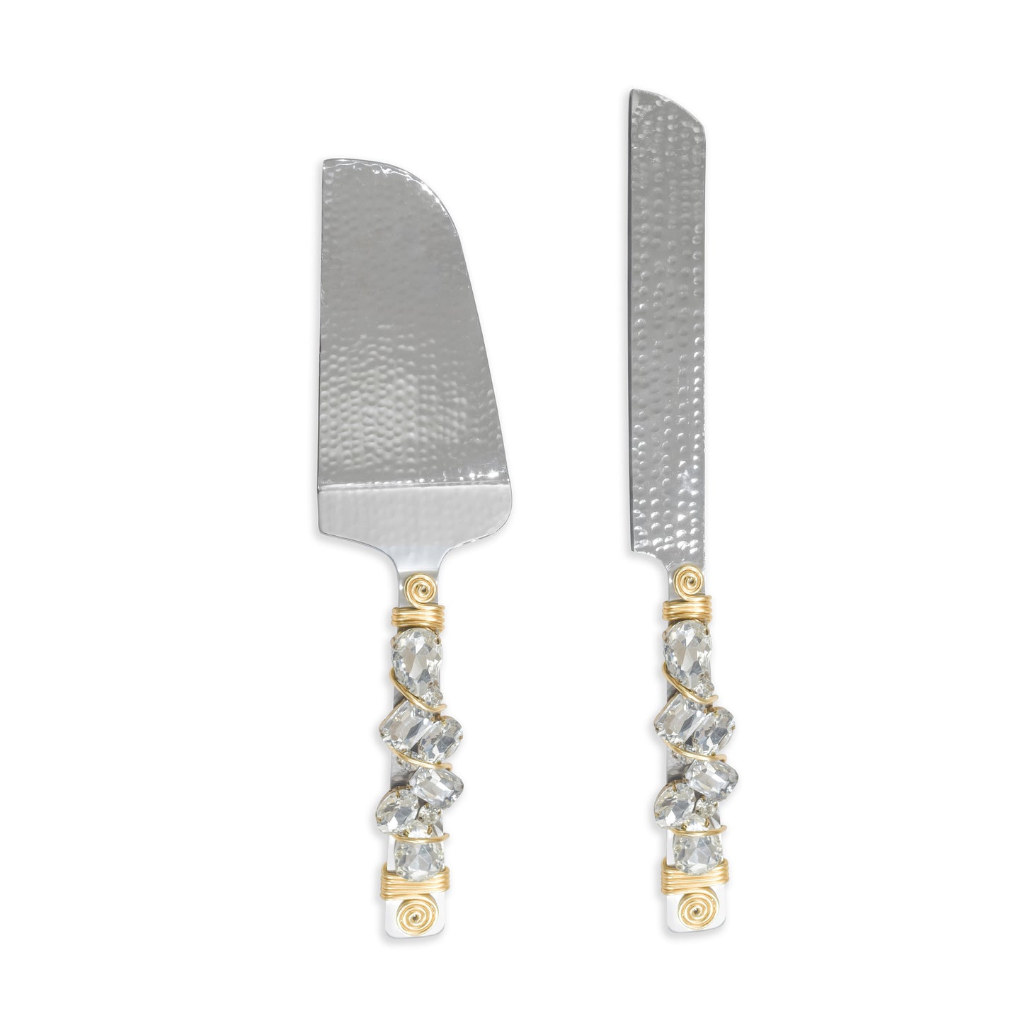 Snow Melt Cake Server Set