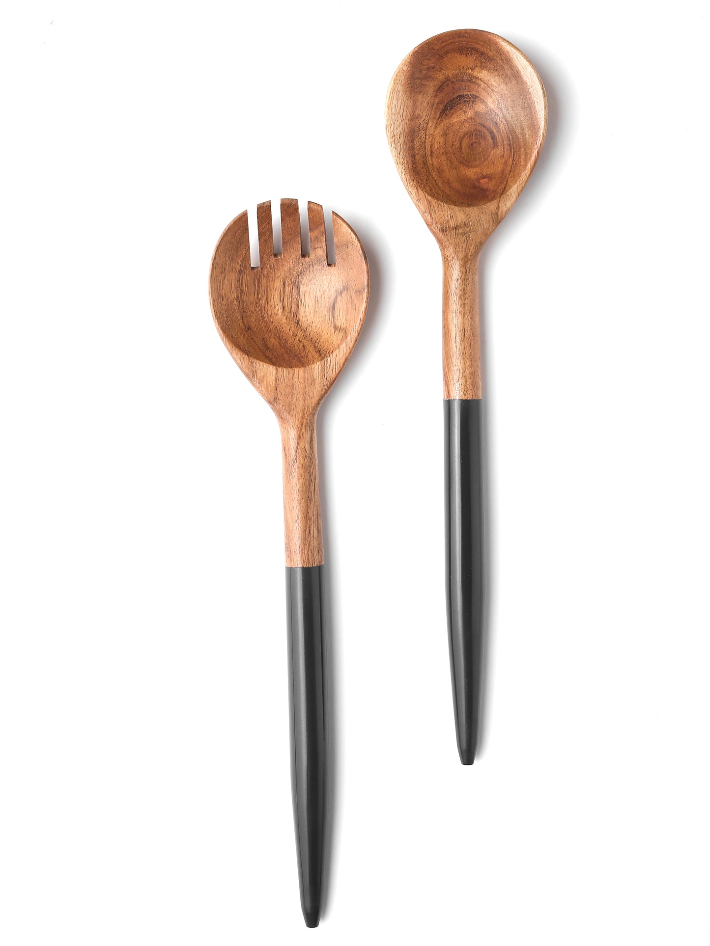 Resin & Wood Salad Set