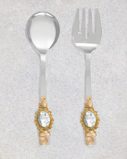 Stella Luna Salad Server Set