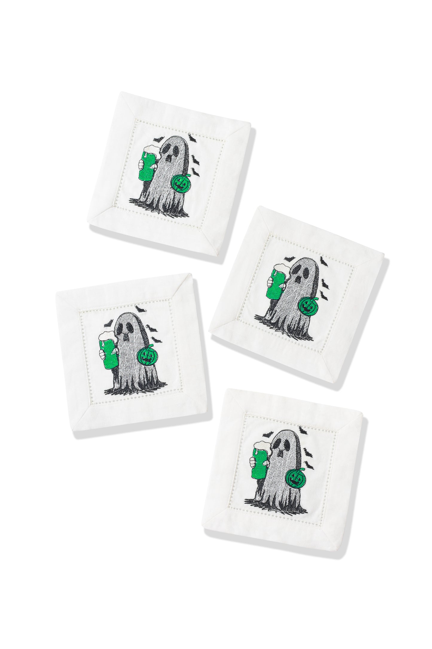"Boo-zy Brew"  Cocktail Napkins Set