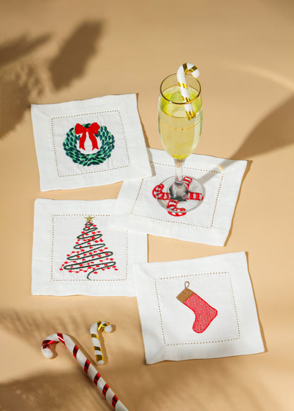 Festive Joy Cocktail Napkins
