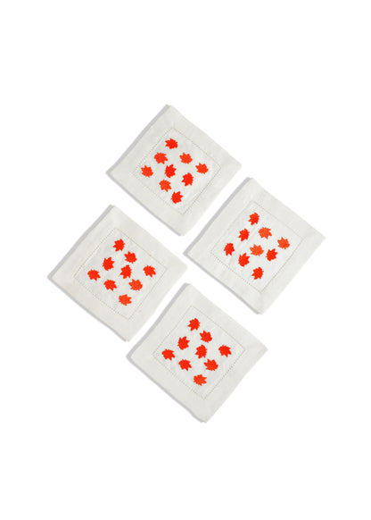 Fall Foliage Cocktail Napkins