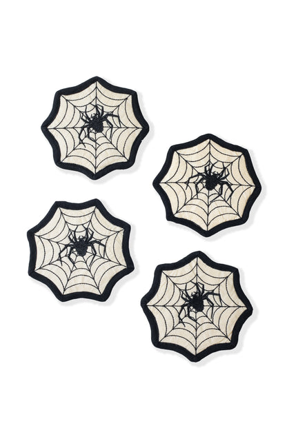 "Enchanted Web" Cocktail Napkins Set