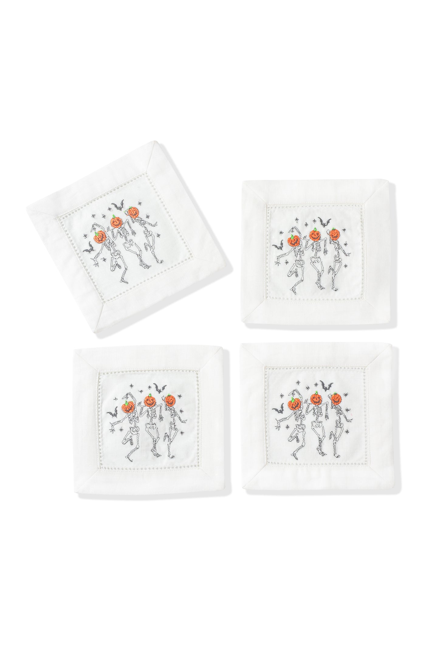 "Skeleton Crew" Cocktail Napkins Set
