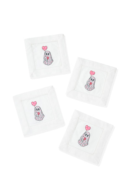 "Sweetheart Spirit" Cocktail Napkins Set