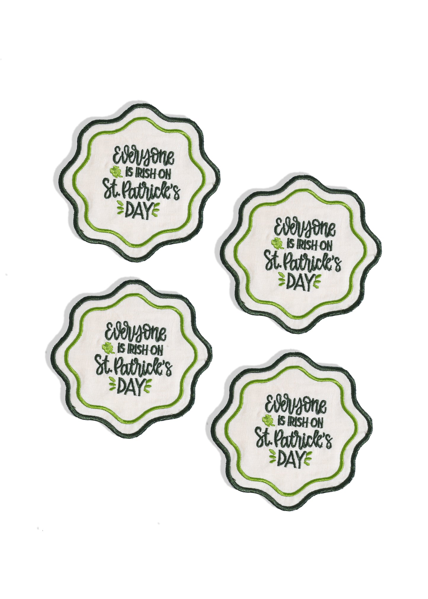 The Clover Crest Cocktail Napkins – Set of 4