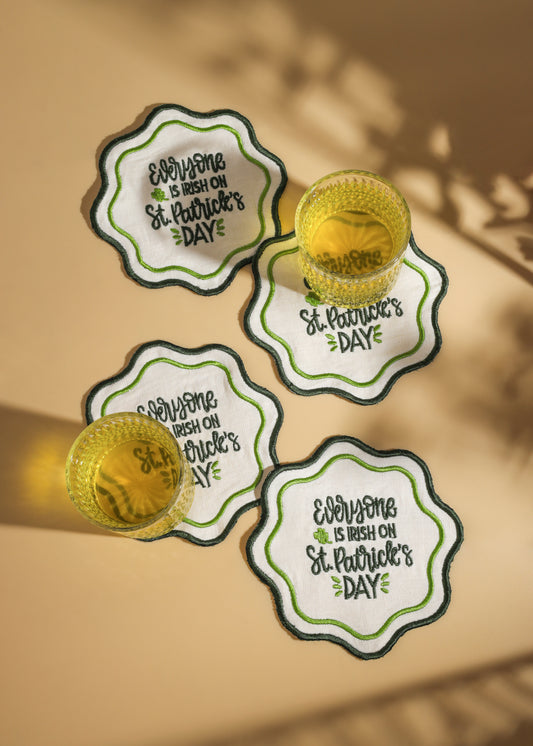 The Clover Crest Cocktail Napkins – Set of 4