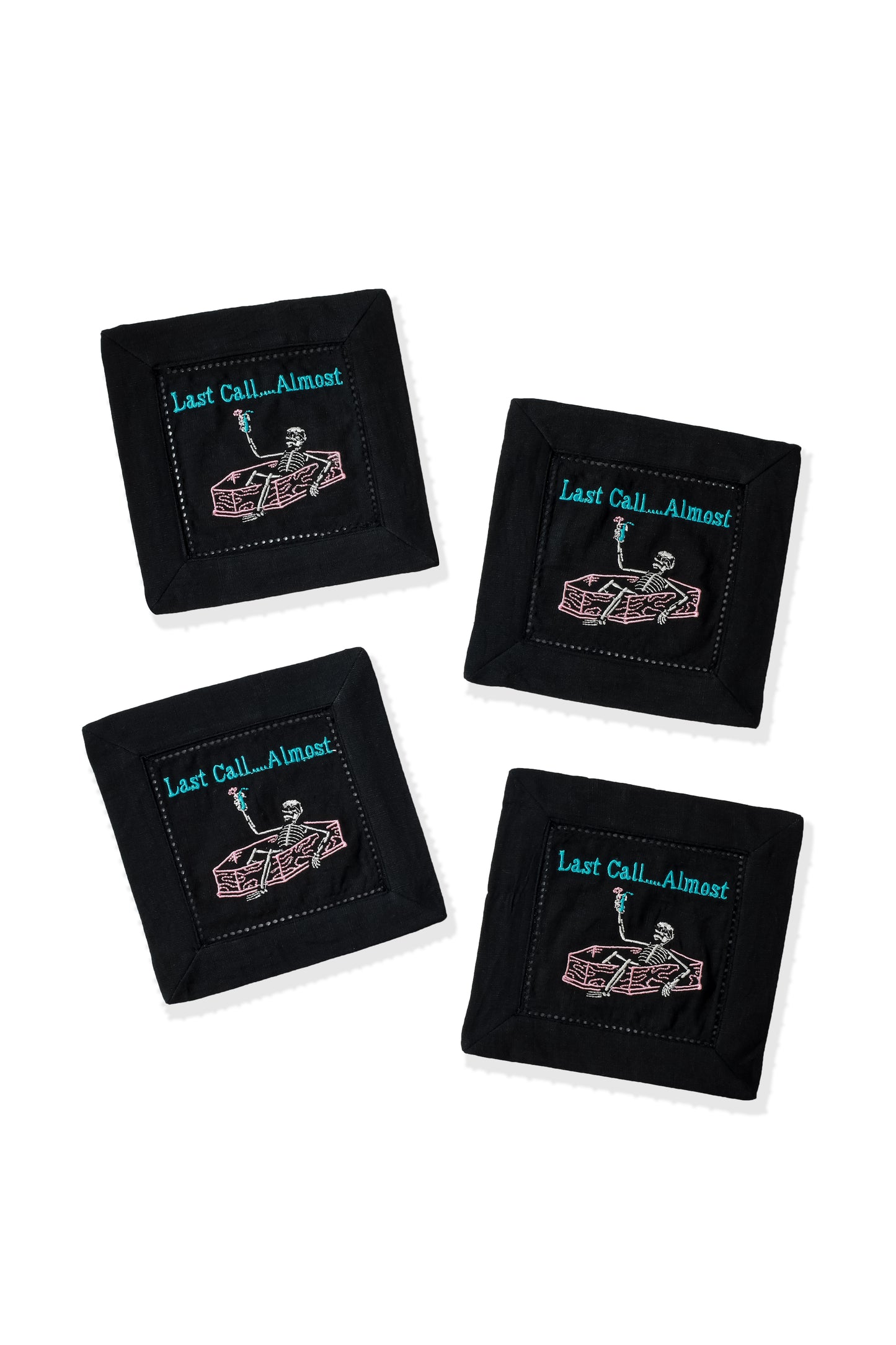"Last Call...Almost" Cocktail Napkins Set