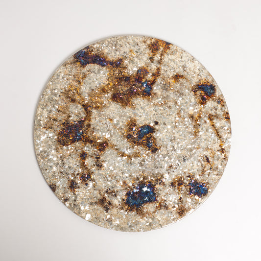 Celestial Gilded Resin Charger Plate – 15"