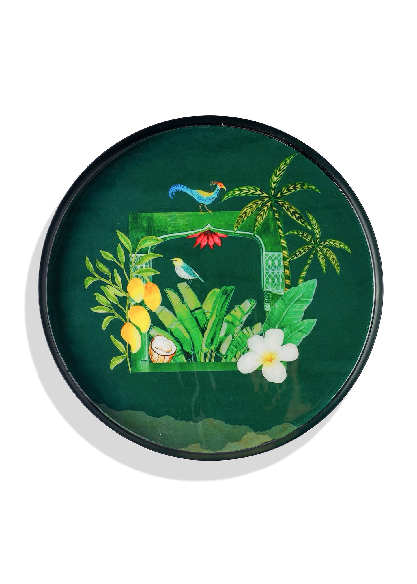 Marigold Haven Metal Tray Set– Set of 2 (10" & 12")