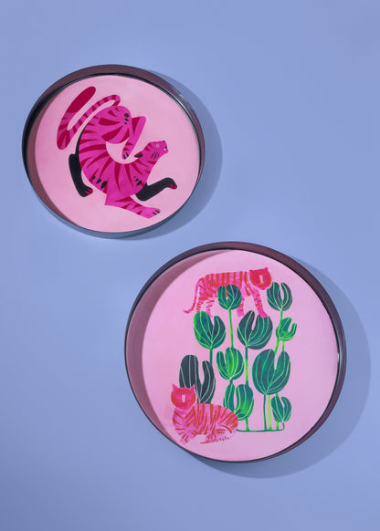 Wild Muse Metal Tray Set – Set of 2 (10" & 12")