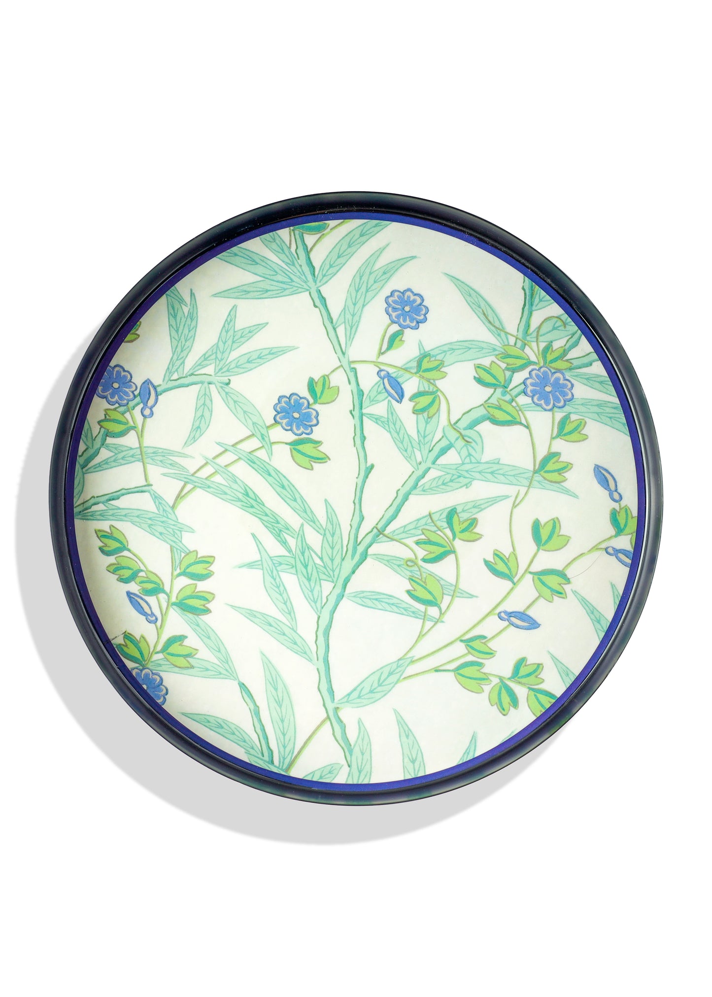 Verdant Whisper Metal Tray Set – Set of 2 (10" & 12")