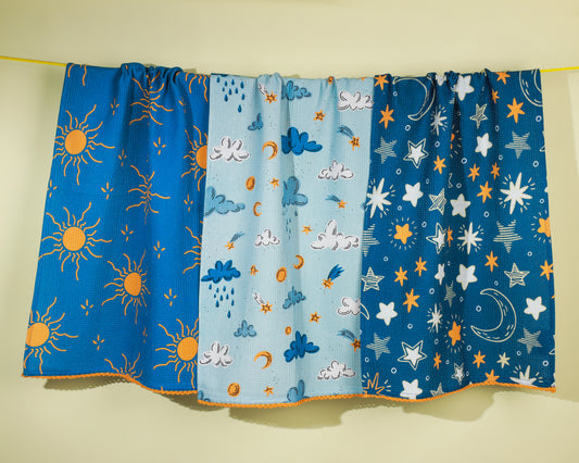 Celestial Dreams Cotton Kitchen Towel Set