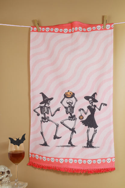 The Danse Macabre Halloween Kitchen Towel Set