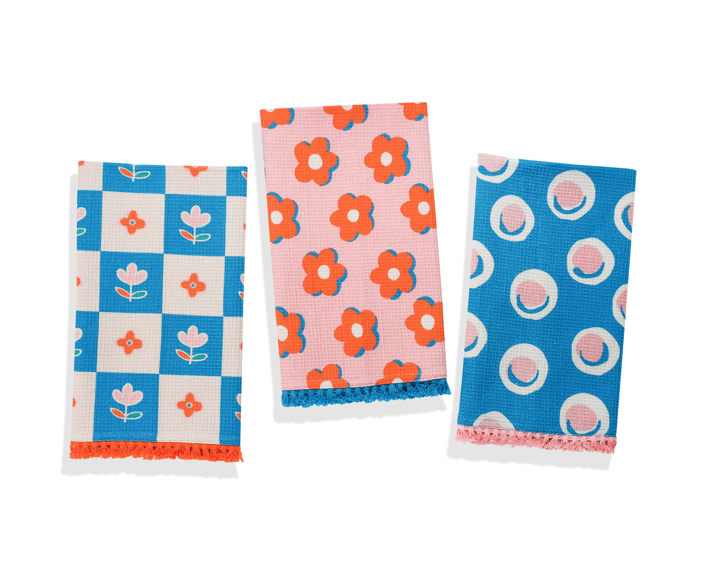 Groovy Floral Kitchen Towel Set