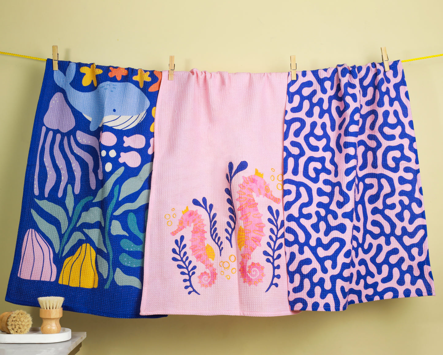 Whimsical Ocean Kitchen Towel Set