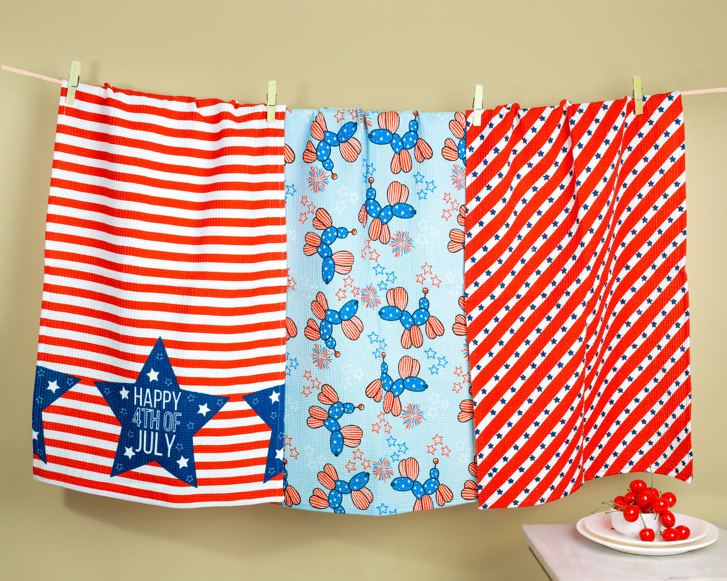 Patriotic Party Kitchen Towel Set