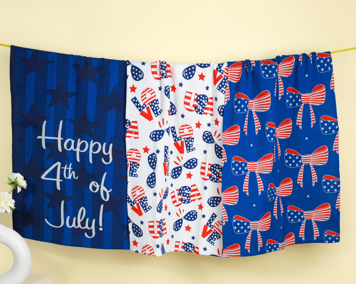 All-American Style Kitchen Towel Set