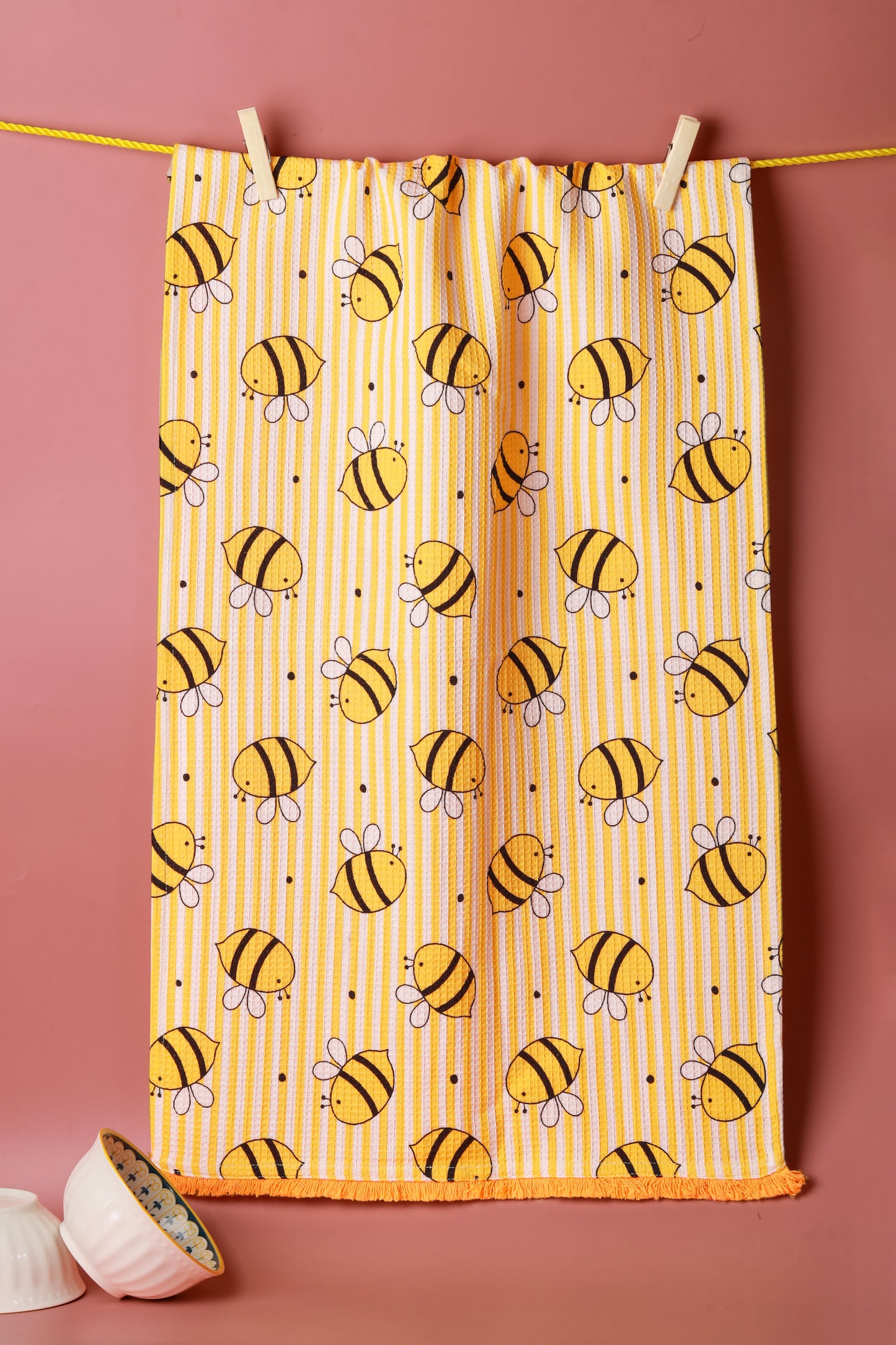 Bee-ing There" Thank You Towel Set