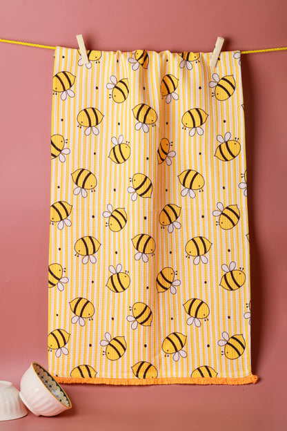 Bee-ing There" Thank You Towel Set