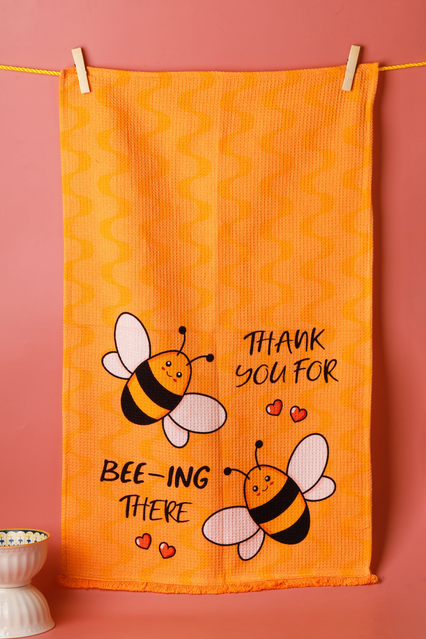 Bee-ing There" Thank You Towel Set