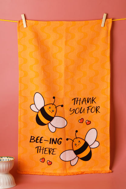 Bee-ing There" Thank You Towel Set