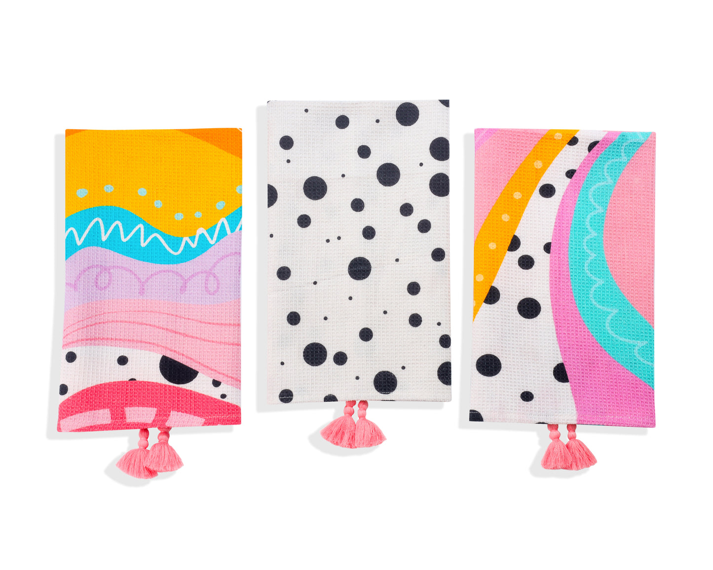 Abstract Pop Art Kitchen Towel Set