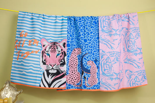 Go Get 'Em Tiger" Kitchen Towel Set