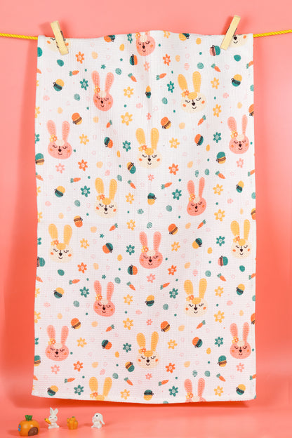"Hip Hop" Easter Bunny Towel Set