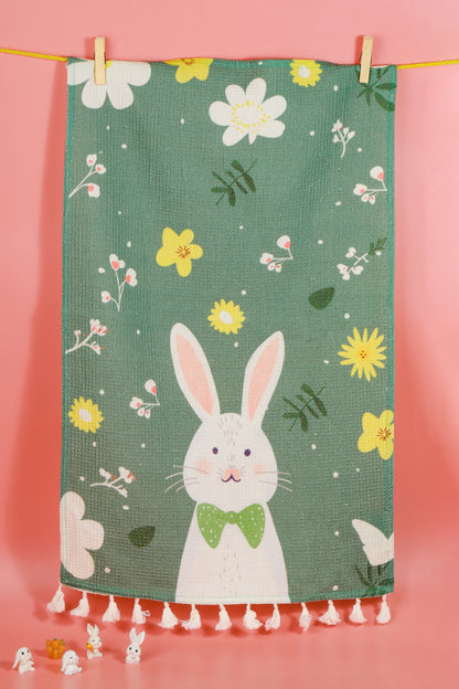 Spring Garden Bunny Towel Set