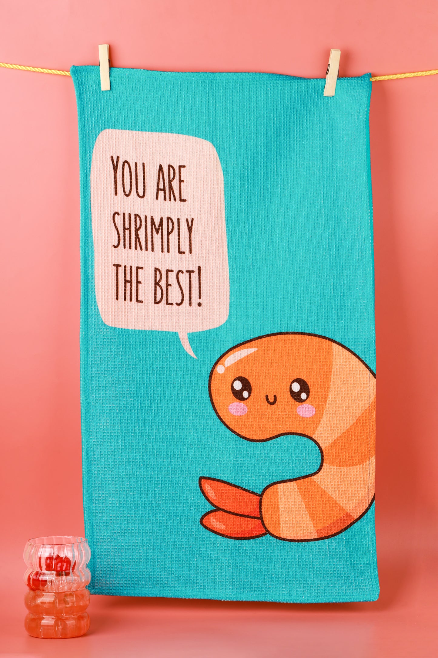 "You're Eggceptional" Food Pun Towel Set