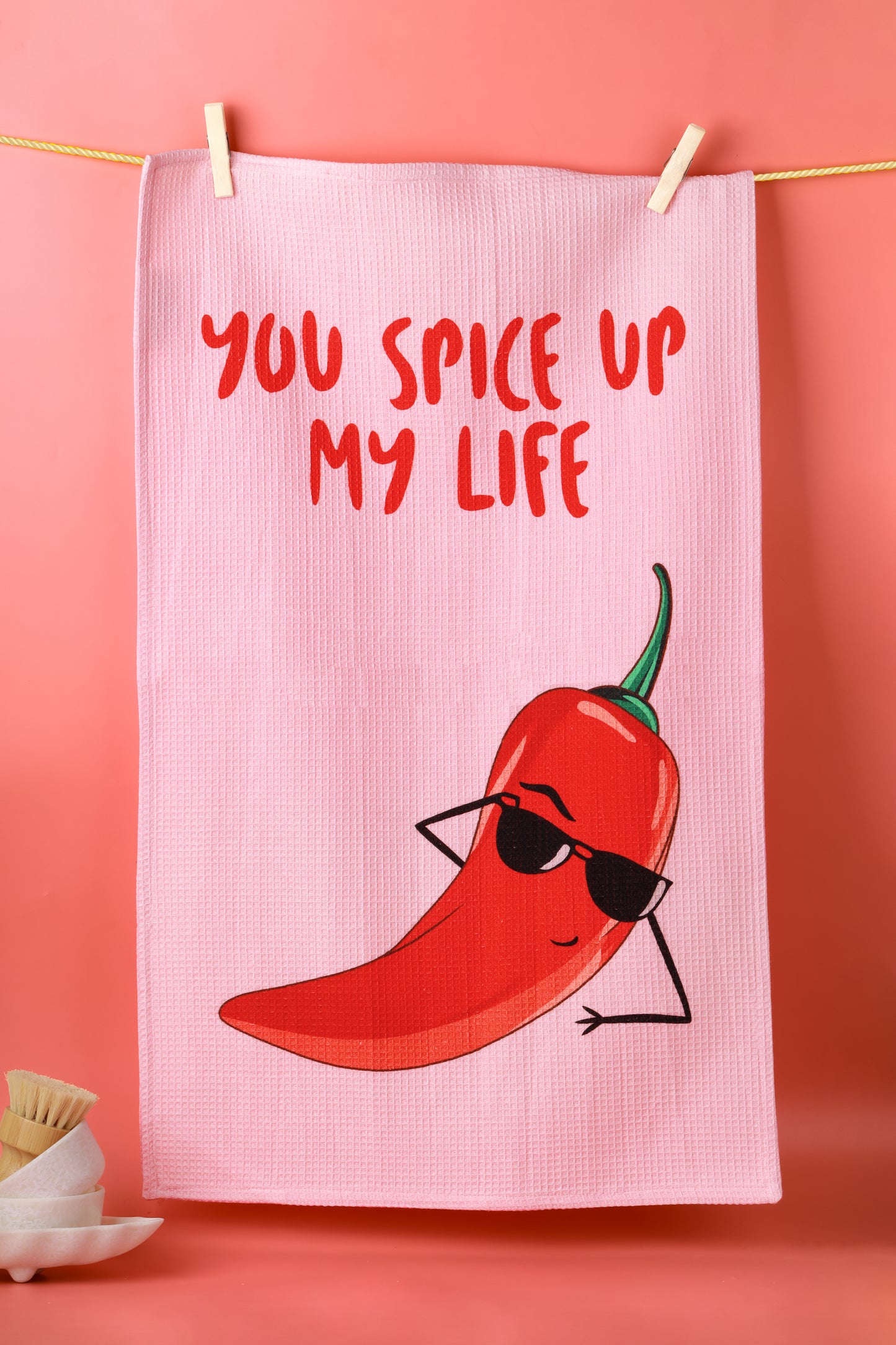"You're Eggceptional" Food Pun Towel Set