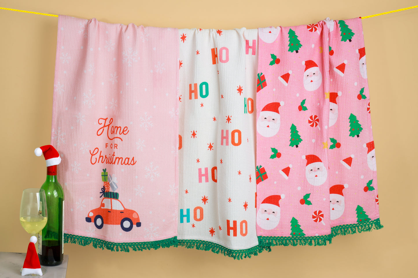 "Home for Christmas" Holiday Towel Set