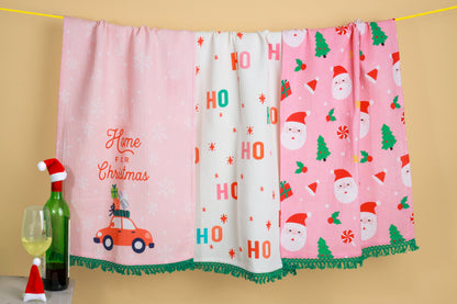 "Home for Christmas" Holiday Towel Set