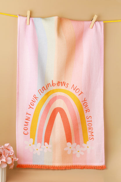 "Count Your Rainbows" Towel Set