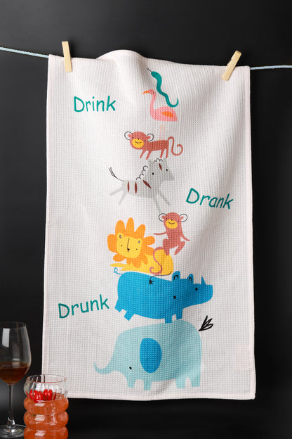 "Party Animals" Kitchen Towel Set