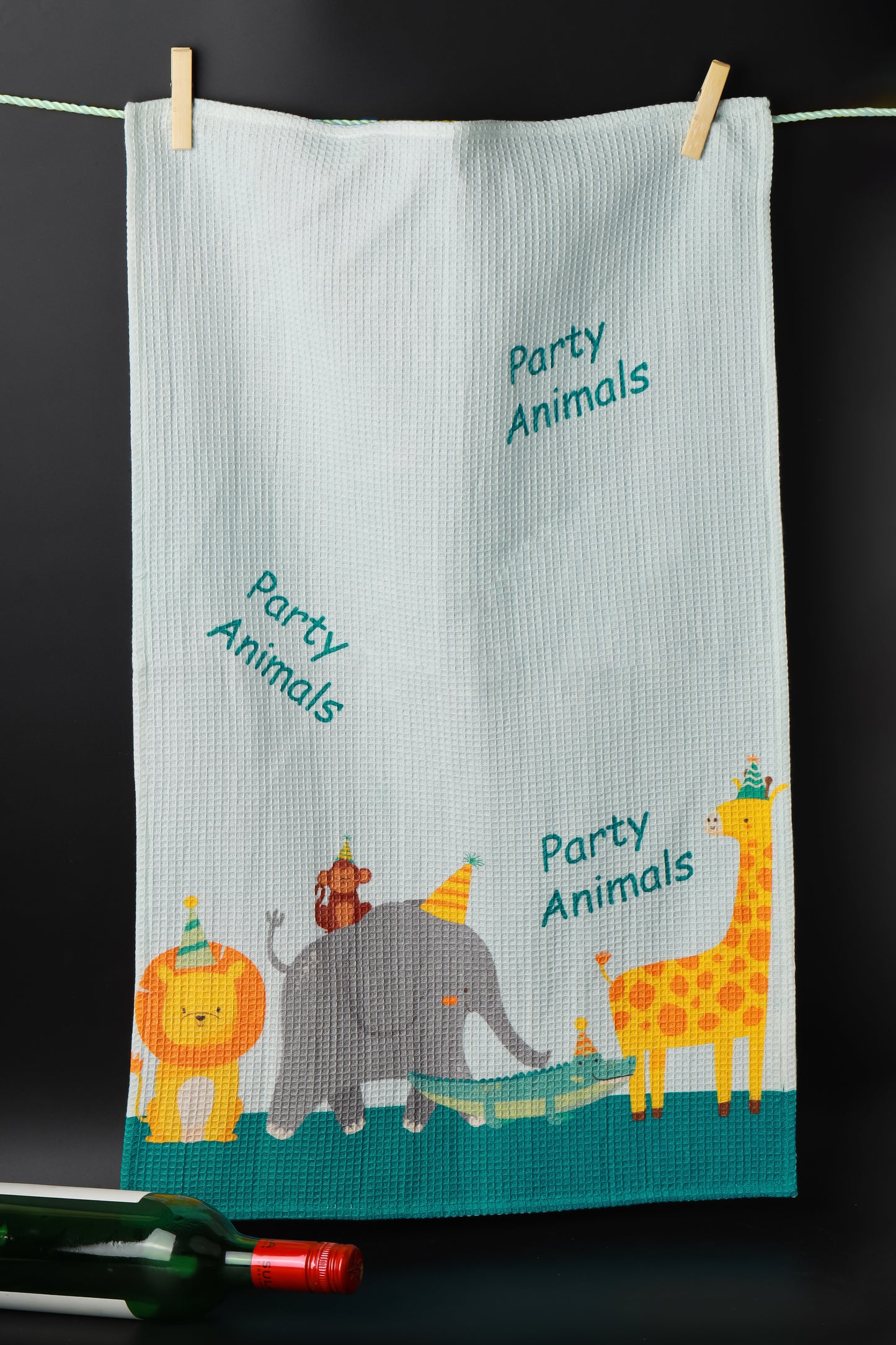"Party Animals" Kitchen Towel Set